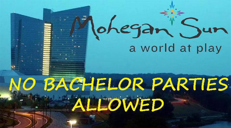 bachelor party at Mohegan Sun