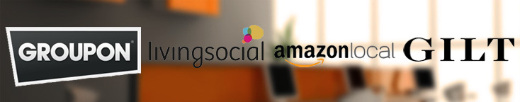groupon living social amazon local gilt logos