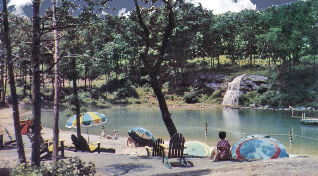 Alpine Beach at the Alpine Pool Sparta NJ